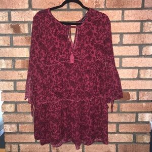 American Eagle Peasant Dress